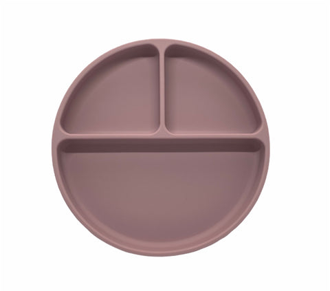 Lilac Suction Silicone Plate