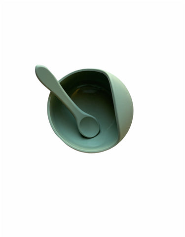 Jade Shell Suction Bowl